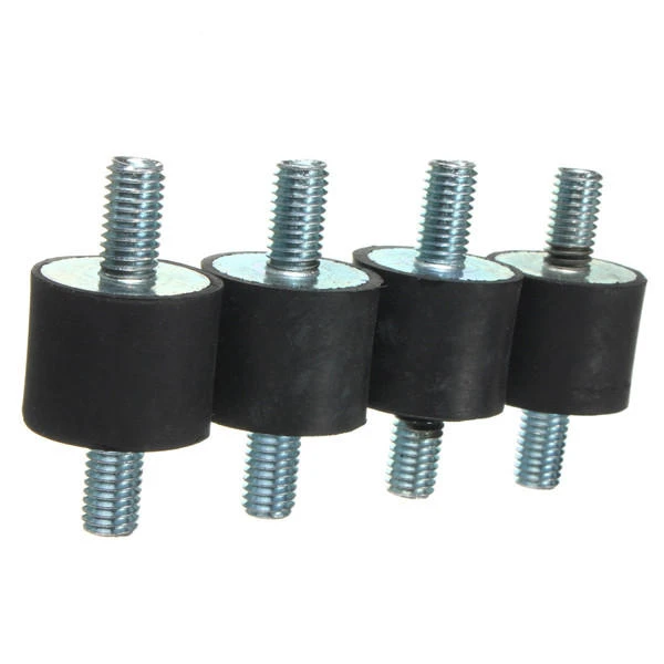 4pcs M10 40x30mm Rubber Shock Absorber Vibration Mounts | Air Cylinder Dampers - Image 3