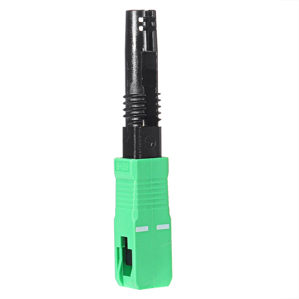 FTTH SC APC Fast Connector - 100pcs Straight Tail Fiber Optic Adapters - Image 4