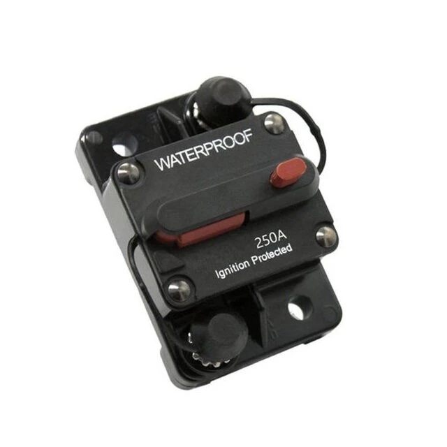 DC 12-48V 300A Circuit Breaker - Waterproof Reset Fuse for Car Boat Auto - Image 3