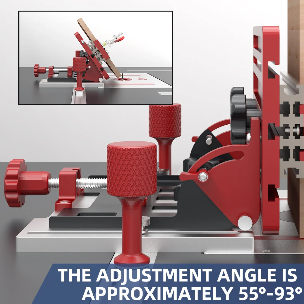 ENJOYWOOD Router Table Plate - Adjustable Angle Precision Saw & Joinery Sled for DIY - Image 3