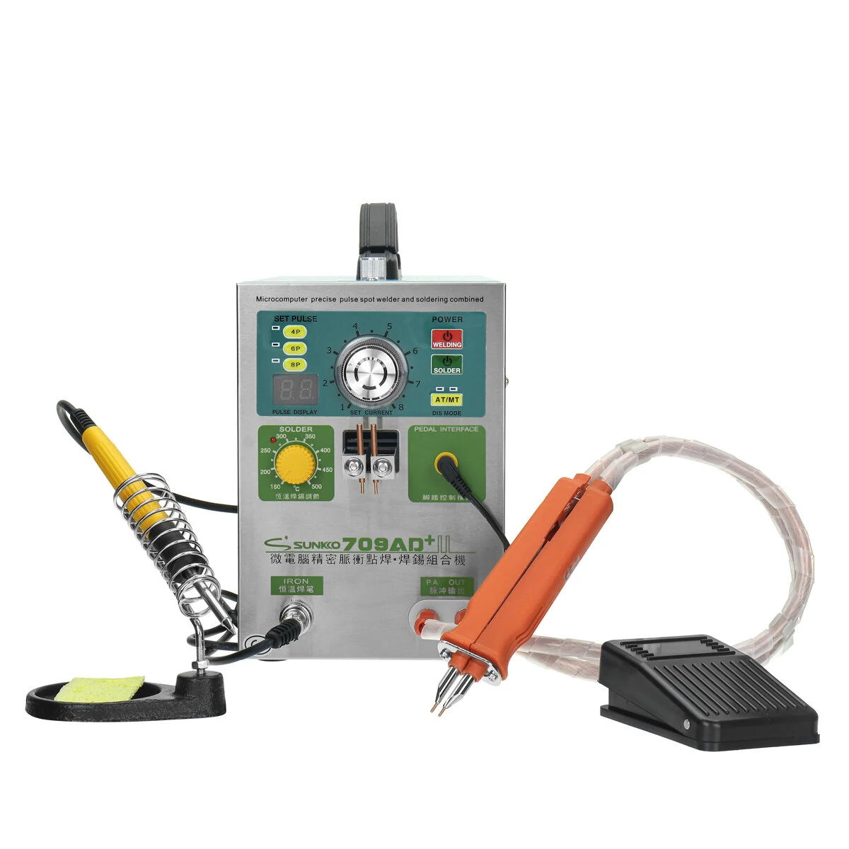 SUNKKO 709AD+ 3.2KW Pulse Spot Welder | 220V Battery Soldering Machine - Image 5
