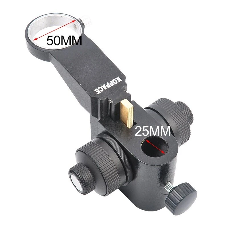 KOPPACE Monocular Microscope Stand | 0.002mm Fine-Tuning & 50mm Lens Platform - Image 5