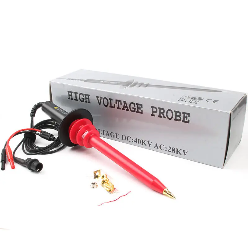 High Voltage Probe 40KV AC 28KV | 1000:1 Ratio Multimeter Test Leads - Image 2