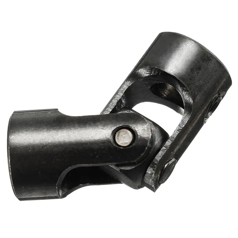 Black 4mm Universal Joint Coupling | Small Cross Iron Coupling for Pulley - Image 4