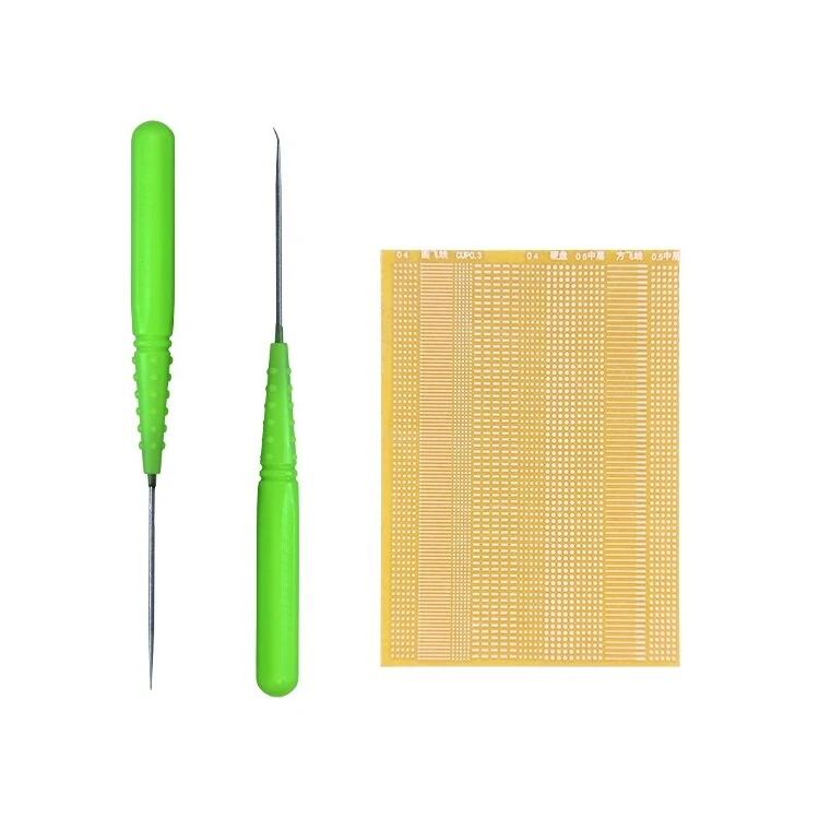 BST-66 3-in-1 Jump Wire Patching Tool | PCB Motherboard Solder Point Repair | 2 Stainless Scrapers - Image 3