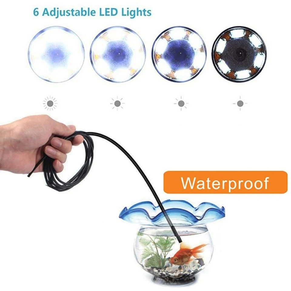 USB Type C Endoscope Camera - 2M 7MM Borescope for Android & Car Inspection - Image 5