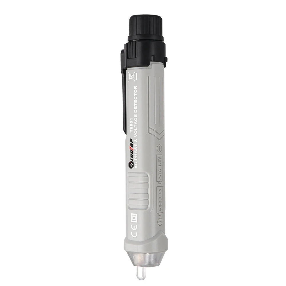 Tooltop T8901 Non-Contact Voltage Tester Pen | 12-1000V AC NCV with Light & Sound Alarm - Image 4