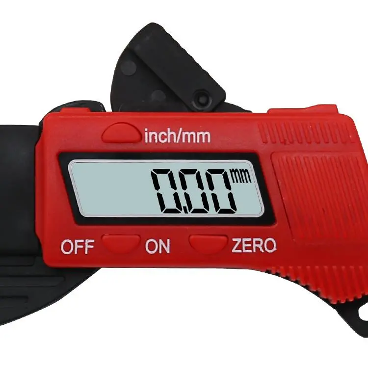 Drillpro Digital Thickness Caliper Gauge | 0-12.7mm Carbon Fiber Micrometer - Image 3