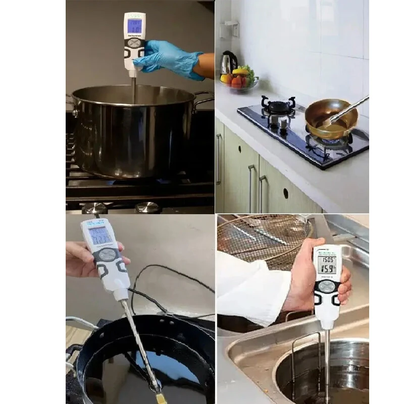 CEM DT-70 Oil Tester & Thermometer | Deep Frying Oil Quality Tester Kit with Case - Image 5
