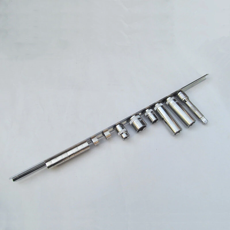 Craftsman Socket Organizer Rail - 1/2 Inch Holder with Steel Clips | Drill Attachment - Image 5