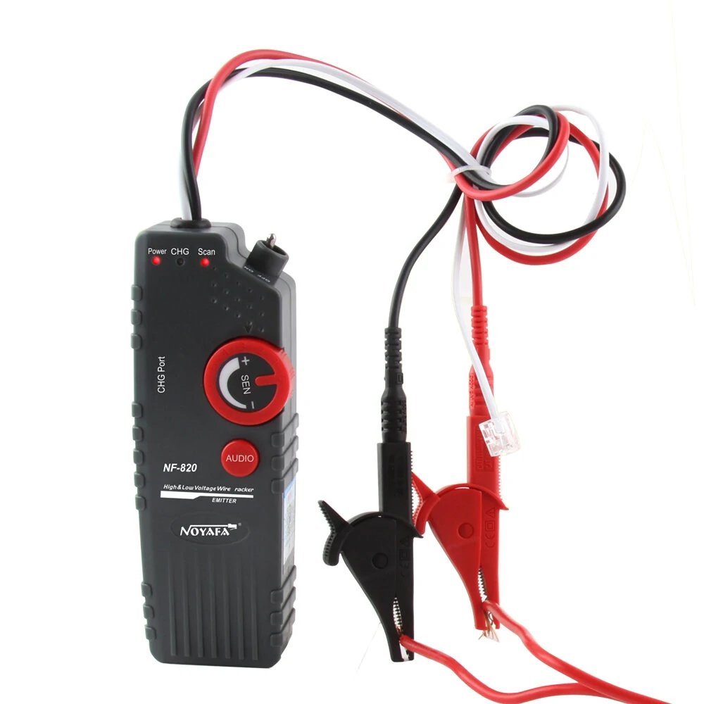 NOYAFA NF-820 Underground Cable Locator | High-Low Voltage Wire Tracker with Anti-Interference - Image 3