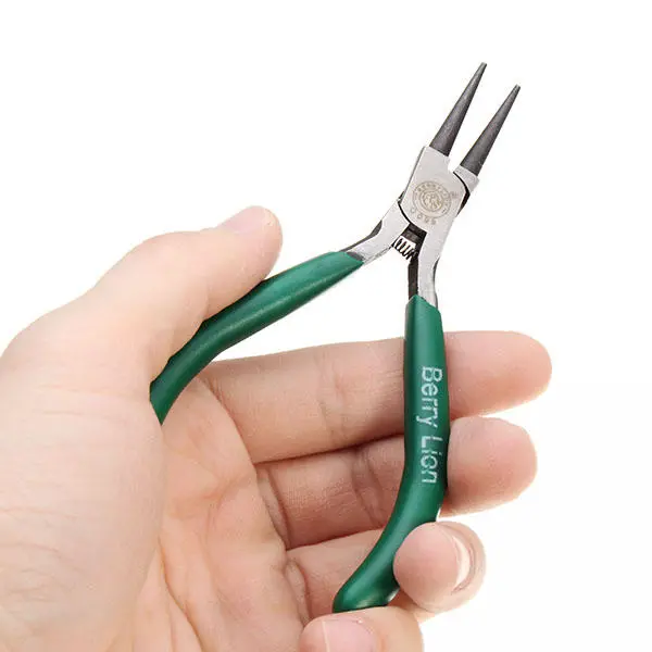 BERRYLION 5-Inch Round Nose Pliers | Wire Stripper & Crimping Tool - Image 3