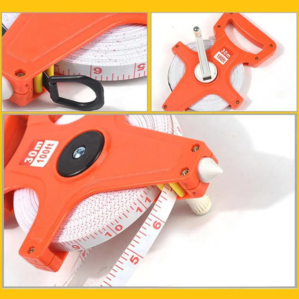 30M Handheld Tape Measure - Retractable Metric Sewing Ruler for Height & Tailoring - Image 4