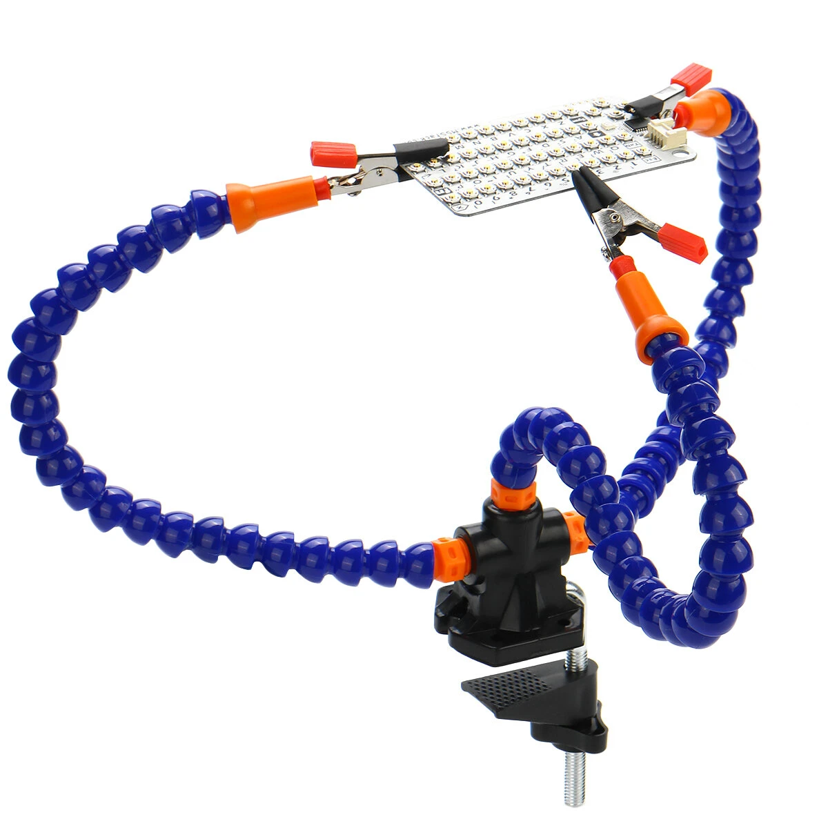 Third Helping Hands Soldering Station - 3 Flexible Arm Clamp & PCB Holder - Image 2