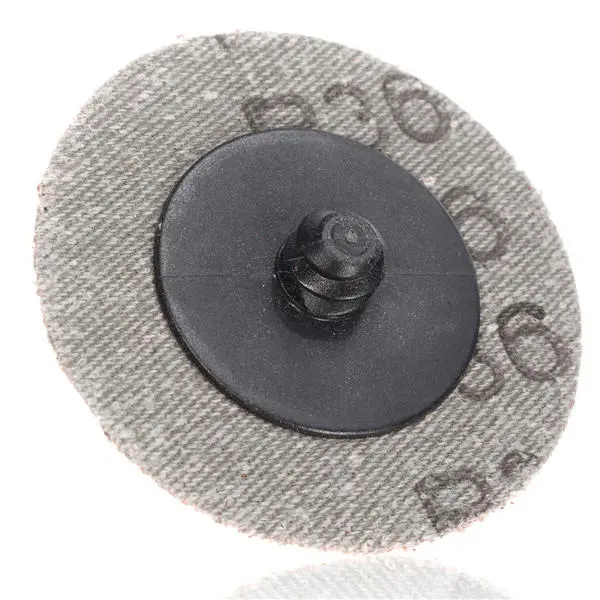 25pcs 2 Inch 36 Grit R-Type Sanding Discs | Roll Lock Abrasive Pads - Image 4
