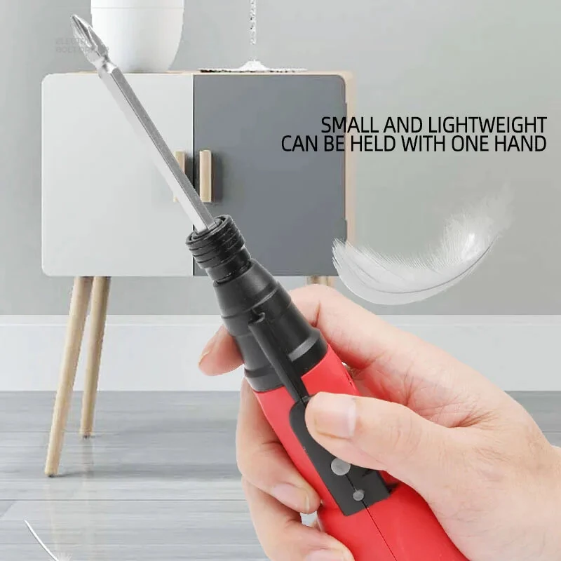 Portable Electric Screwdriver 3.6V Rechargeable - 2/10Nm Torque - Compact DIY Tool Kit - Image 3