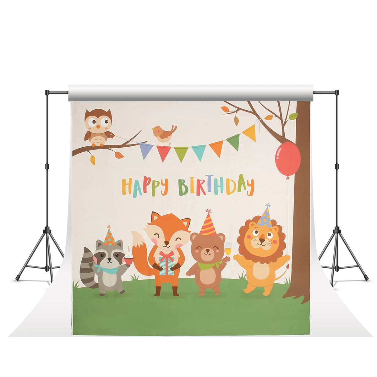 Photo Backdrop 180x180cm - Studio Birthday Party Background Screen - Image 2