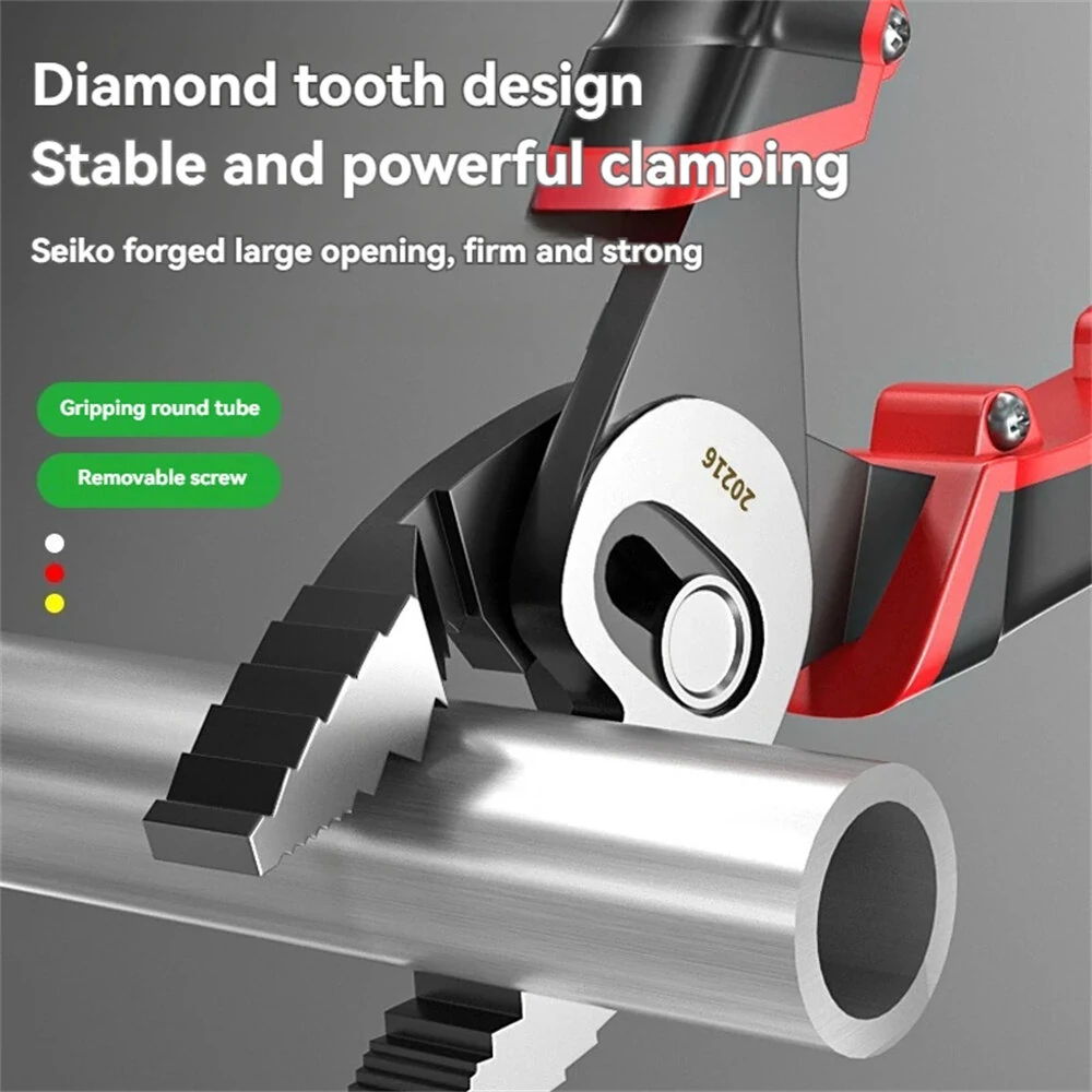 Multifunctional Fish Nose Pliers | 80mm Opening | Chromium Vanadium Steel | 215mm Length - Image 5