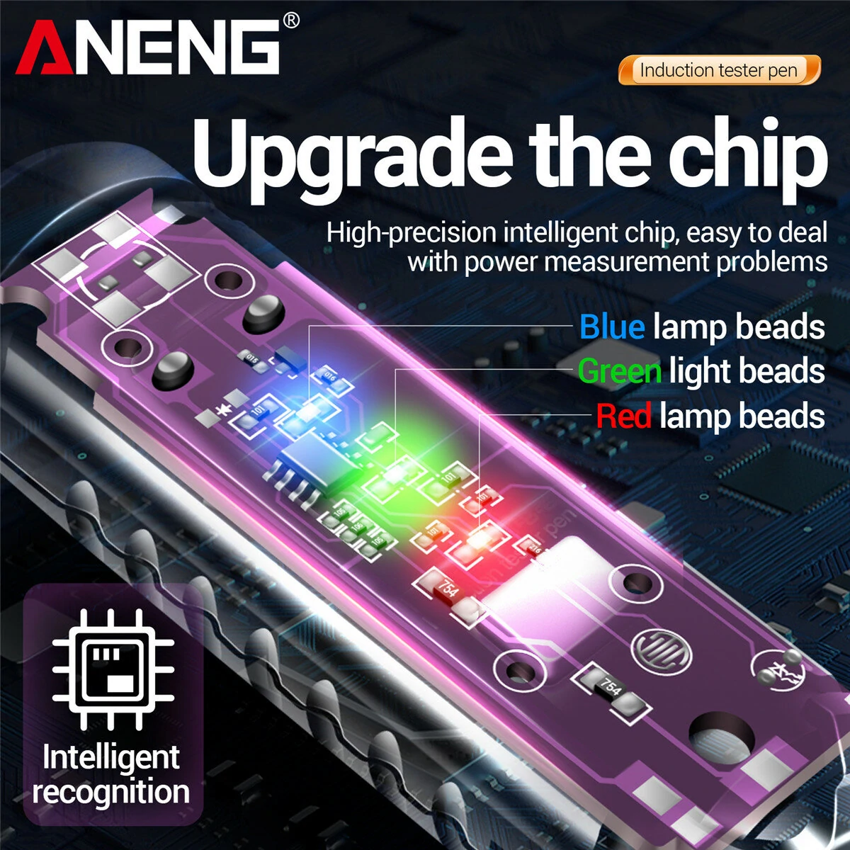 ANENG B15 Voltage Tester Pen - AC/DC Detection with Flashlight & Wide Range - Image 4