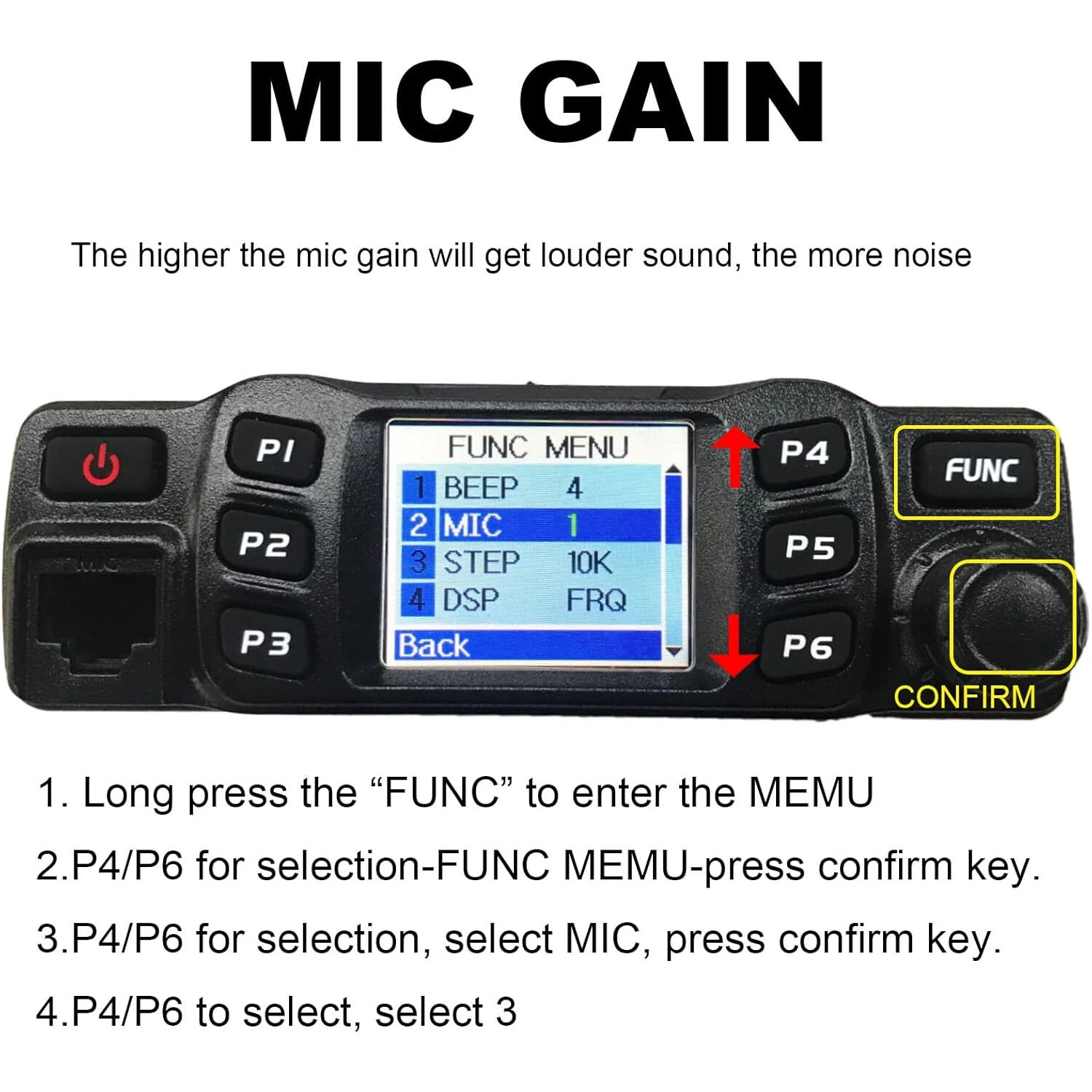 AT-778UV II Dual Band Mobile Radio | 25W VHF UHF | 200 Channels CHIRP Compatible - Image 3