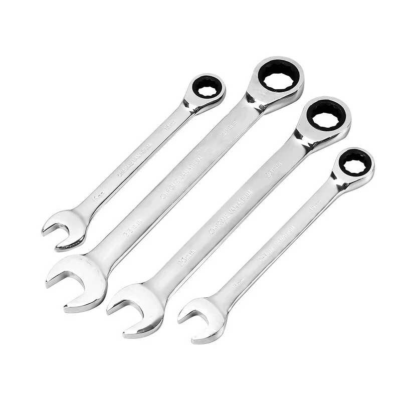 Plum Dual-Purpose Ratchet Wrench Set - 10PCS German Auto Repair Tools - Image 5