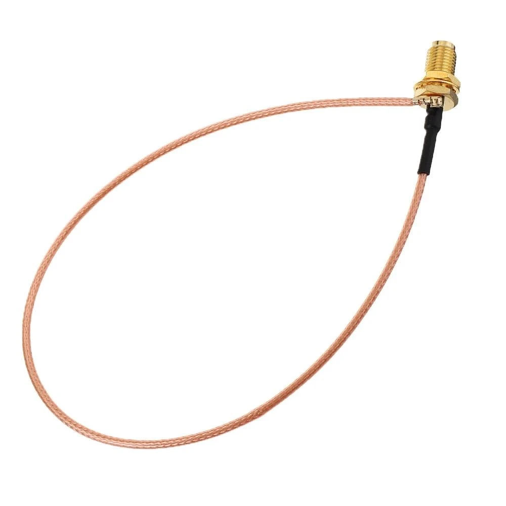 10Pcs 25CM U.FL to RP-SMA Female Antenna Cable - RG178 Pigtail for WiFi PCIe Card - Image 2