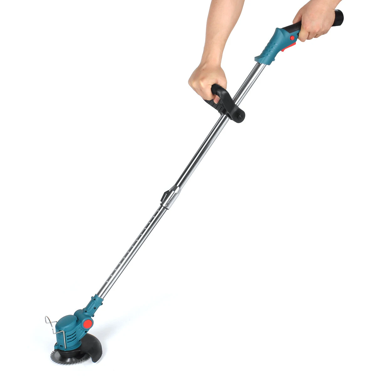 12V Cordless Electric Lawn Mower - Grass Trimmer & Garden Tool Cutter - Image 2