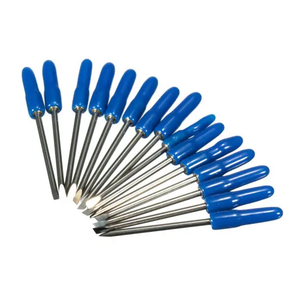 Graphtec CB09 Blade Holder - 60 Degree Vinyl Cutter Blades - 15pcs Set - Image 5