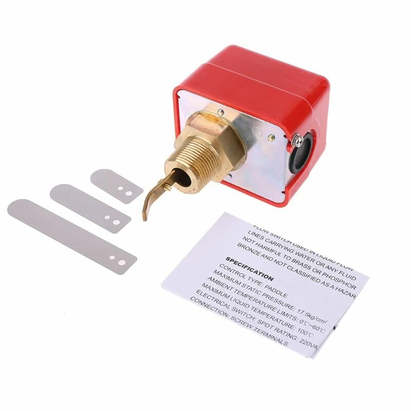 HFS-20/15/25 Liquid Water Oil Sensor - Automatic Paddle Flow Switch - Image 2
