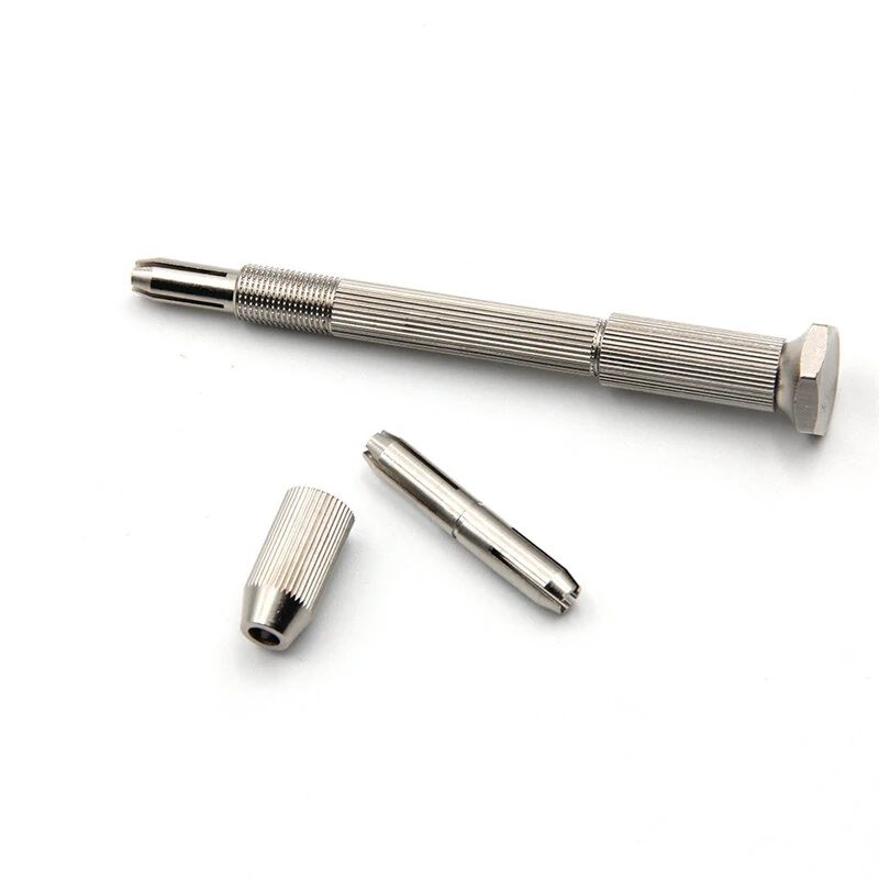 Pin Vise Hand Drill Set - 11Pcs Rotary Tool for PCB, Jewelry & Watch Repair - Image 4