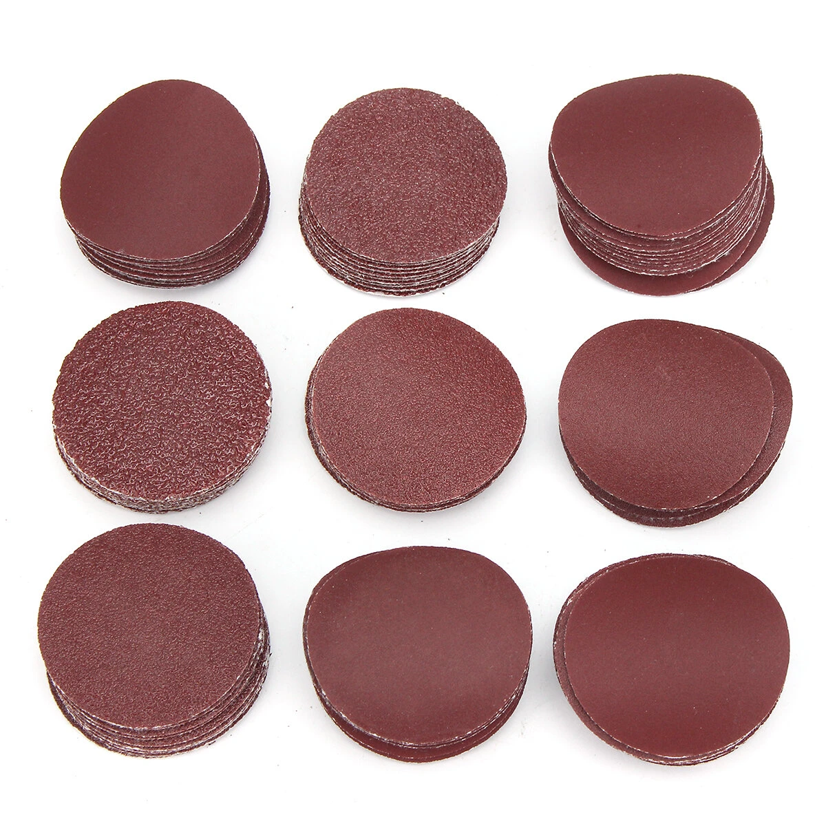 50mm Sanding Discs - 100pcs 60-2000 Grit Sandpaper for Polishing & Finishing - Image 3