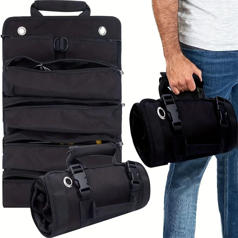 Heavy Duty Waterproof Oxford Tool Bag | Large Capacity Multi-Pocket Organizer - Image 2