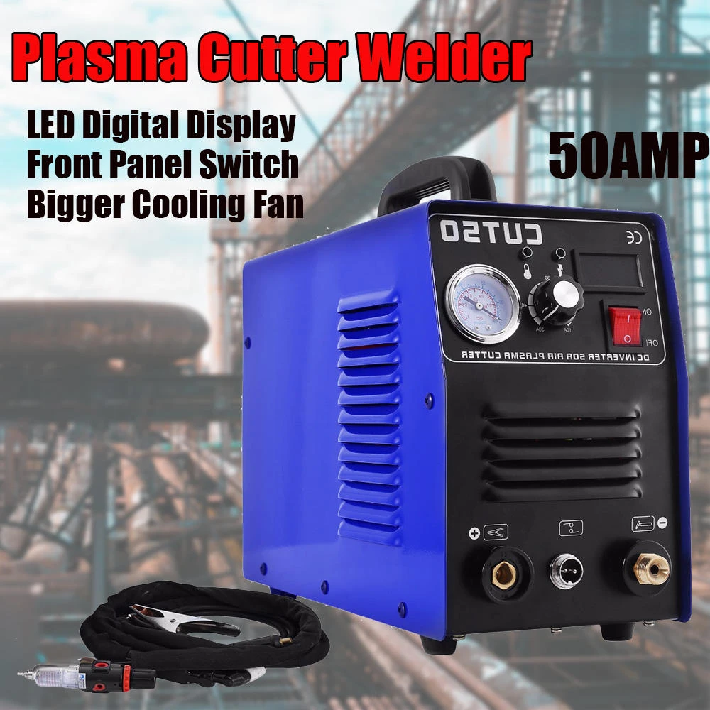 CT50 110V 50A Plasma Cutter - PT31 Torch | Industrial Metal Cutting Machine - Image 3