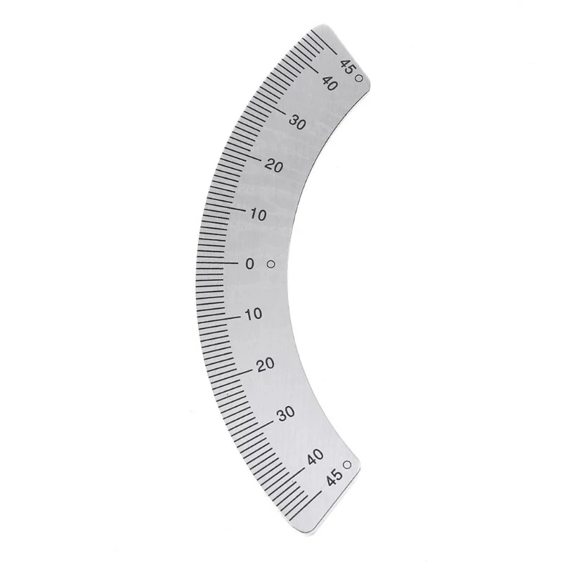 M1197 45-0-45 Angle Plate Scale Arc Ruler | Measuring & Gauging Tool for Milling - Image 5