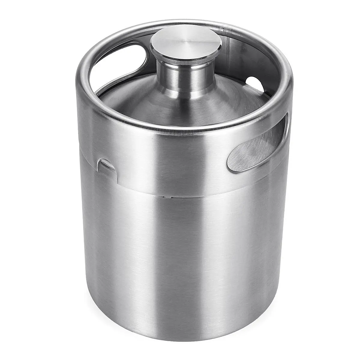 Stainless Steel Beer Growler Keg - 2L Homemade Beer Barrel & Wine Bucket - Image 3