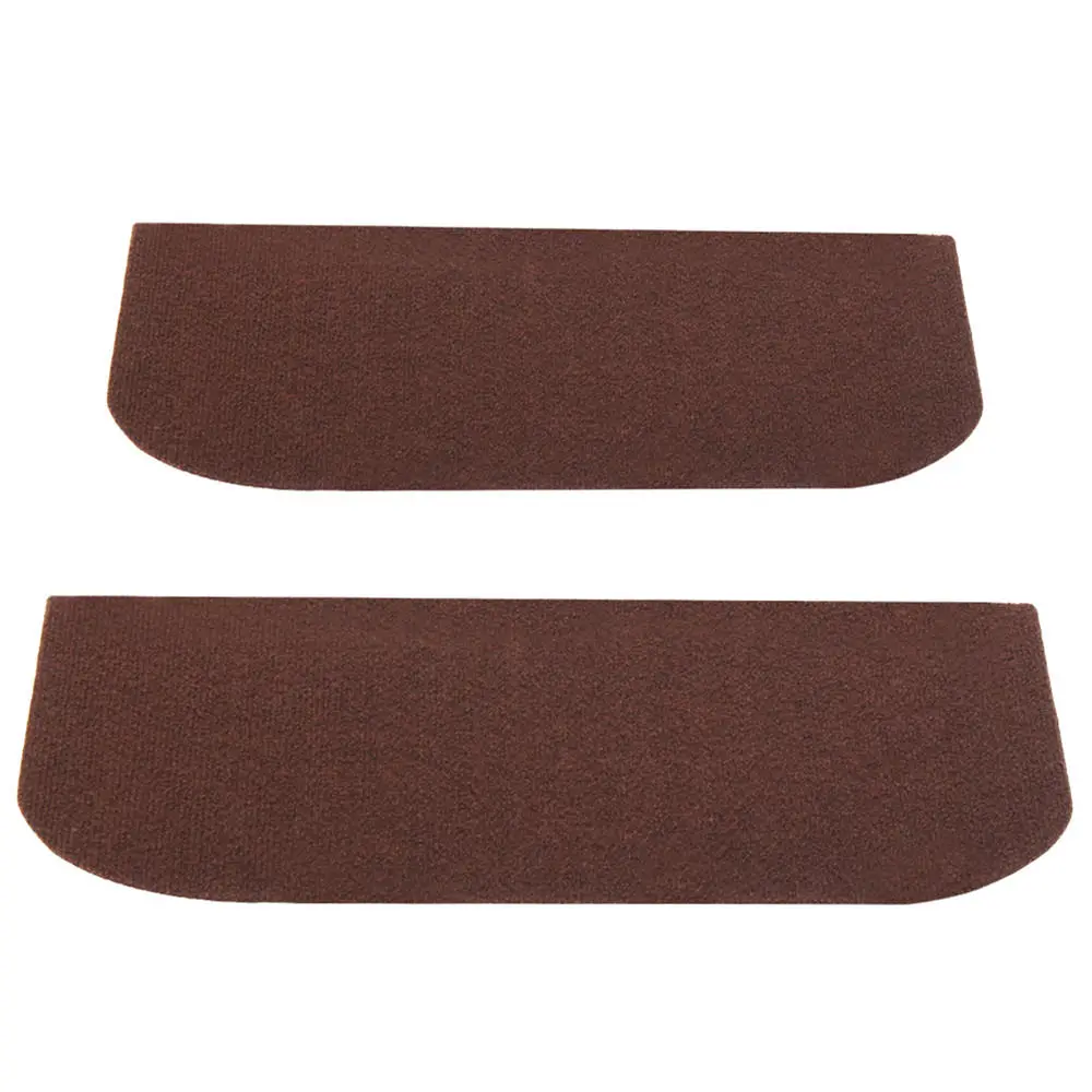Morden Stair Mat - Non-slip Brown Carpet Tread | 65x24cm & 75x24cm Step Rug - Image 3