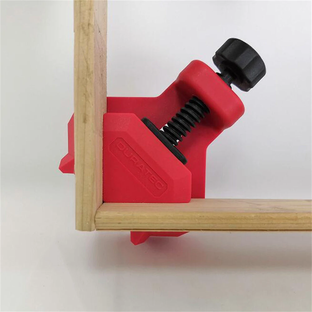 T-Shape 90 Degree Woodworking Clamp | 4-Pack Adjustable Auxiliary Tool - 250N Grip - Image 4