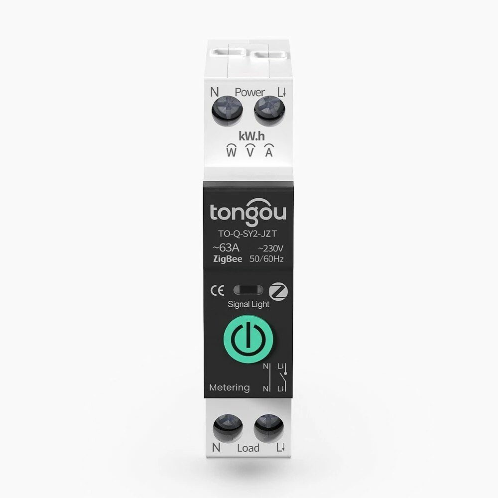Tuya Smart Circuit Breaker 63A 1P - Energy Metering | Alexa & Google Home - Image 3