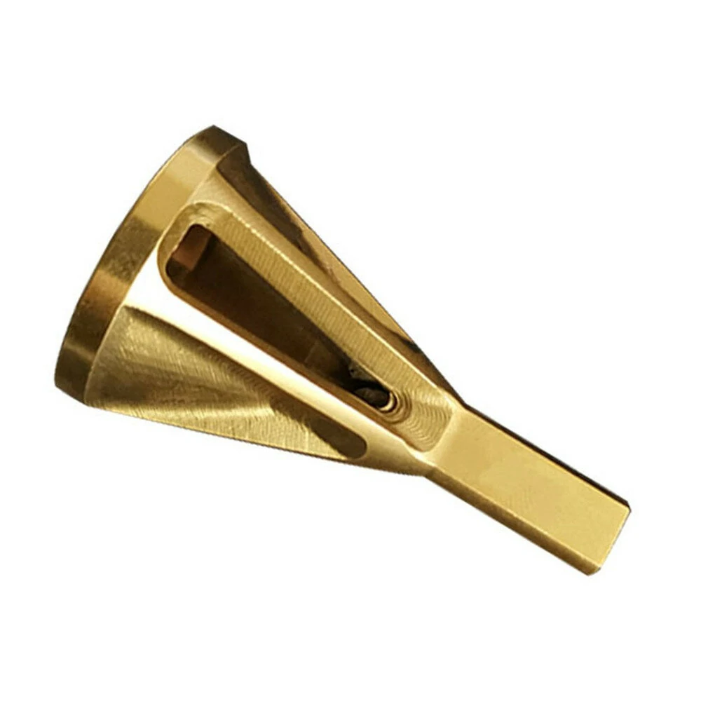 Drillpro Titanium Coated Deburring Chamfer Tool - 2Pcs External Bit Set for Burr Removal - Image 5