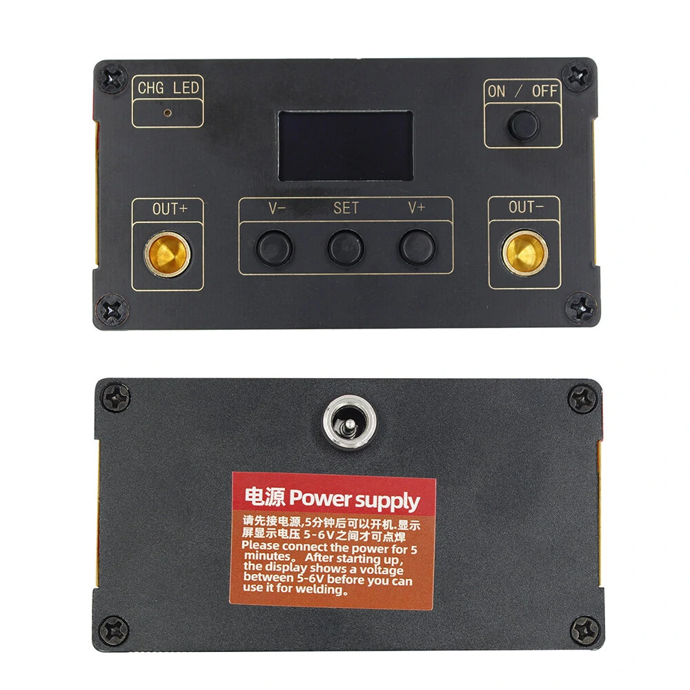 Portable Dual Pulse Spot Welder - 12-24V LCD Control - Nickel Sheet & Lithium Battery Tool - Image 4