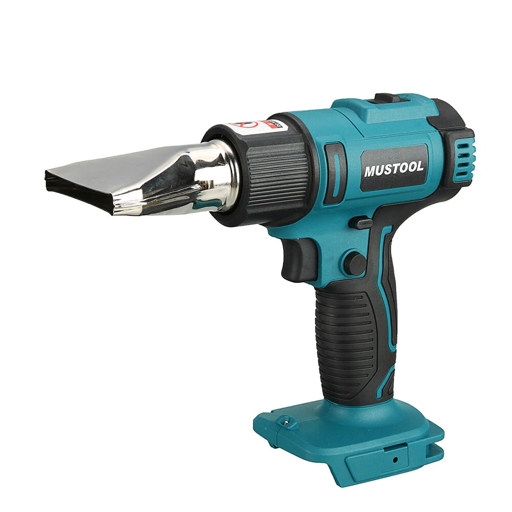 MUSTOOL 2500W 18V Hot Air Gun | 650°C 550L/min Stepless Speed | Welding, Shrinking, Drying - Image 5