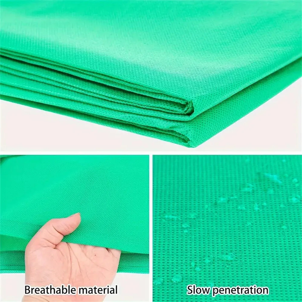 Winter Plant Protection Covers 4-Pack | 80x120cm Green Jackets with Zipper & Drawstring for Shrubs & Trees - Image 3
