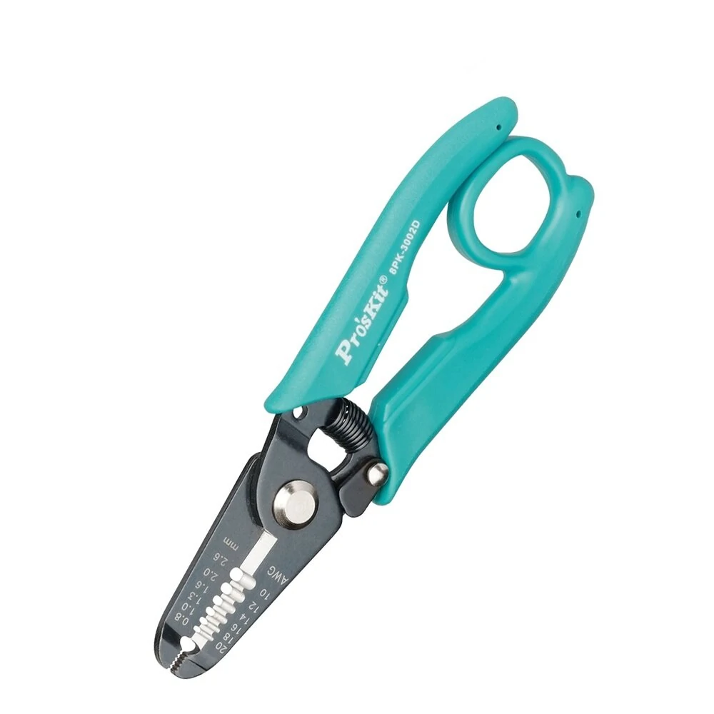 Pro'skit 8PK-3002D Wire Stripper | 0.8-2.6mm Cable Cutter & Precision Pliers - Image 5