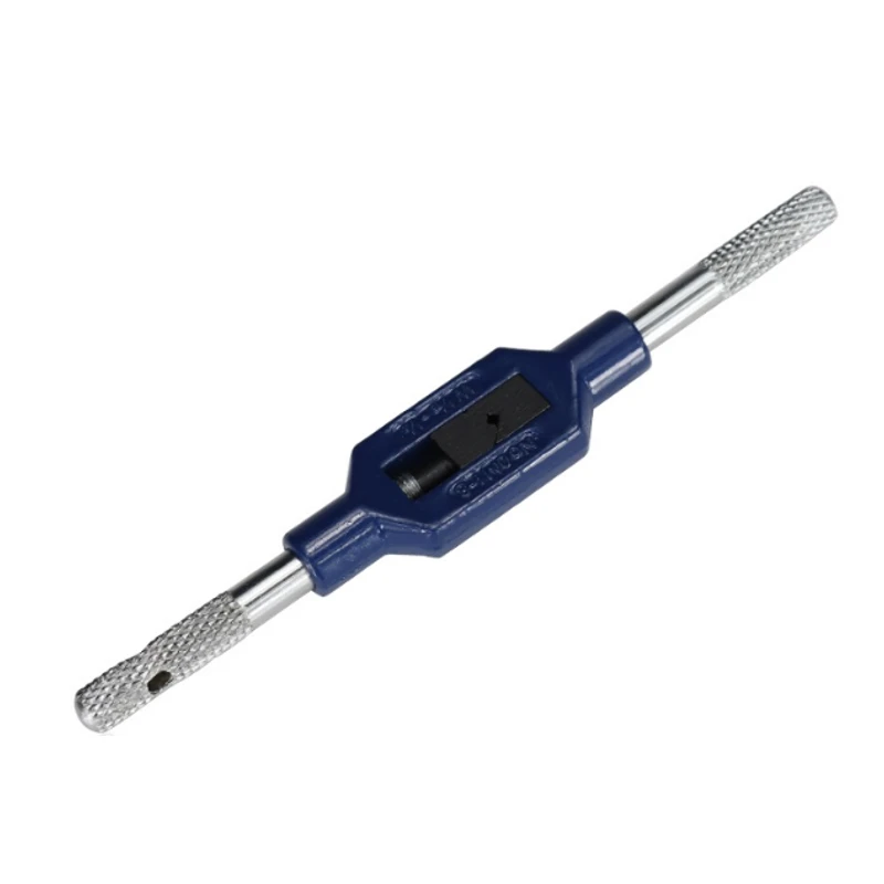 Drillpro 11Pcs HSS Metric Tap Set M1-M3.5 | Blue Nano Thread & Adjustable Wrench - Image 3