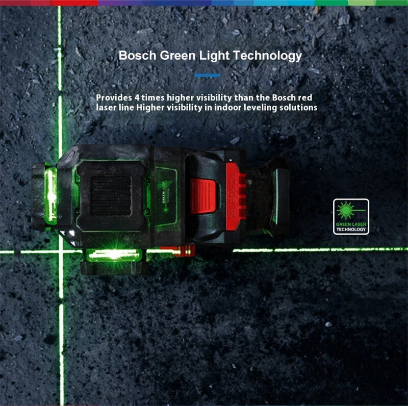 GLL 18V-120-33 CG Laser Level | 12 Lines 35m Range | IP65 Self-Leveling - Image 5