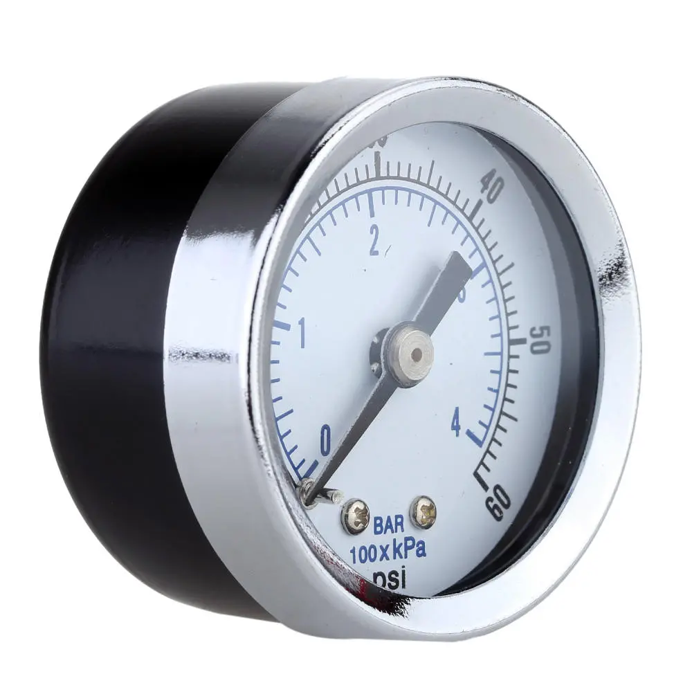TS-Z51 40mm Mini Pressure Gauge | 0-60 PSI | 1/8 Inch NPT | Air Hydraulic Vacuum - Image 3