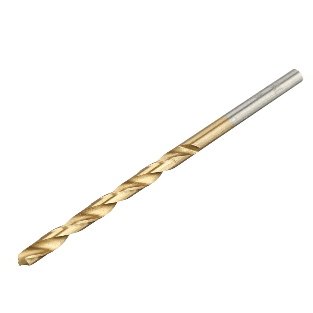 Drillpro 50Pcs HSS Twist Drill Bit Set - Titanium Coating 1/16-1/8 Quick Change - Image 5