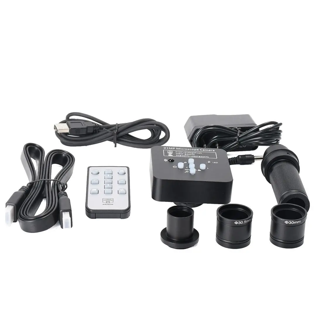 HAYEAR 21MP Digital Microscope - Industrial USB2.0 HDMI Camera with Lens - Image 4