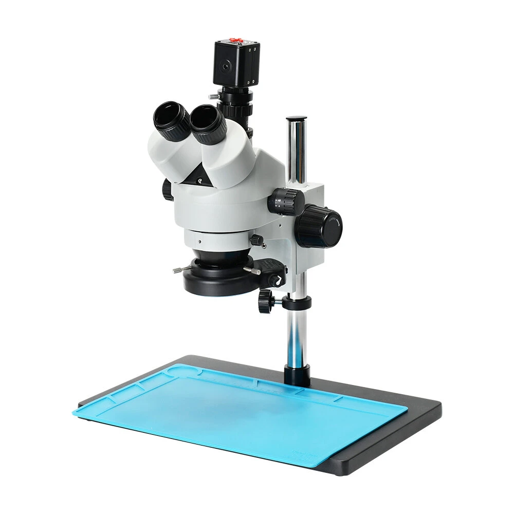 AmScope 24MP Digital Microscope Camera | 3.5X-90X Soldering & Repair Kit - Image 3