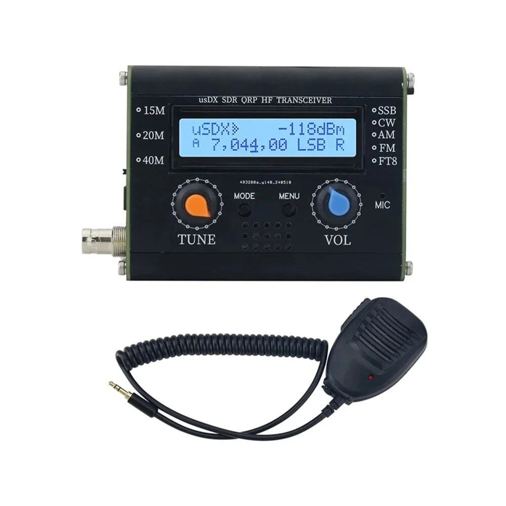 QCX-SSB 5W HF Transceiver | 3-Band All Mode SDR with Microphone - Image 2